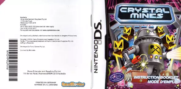 manual for Crystal Mines
